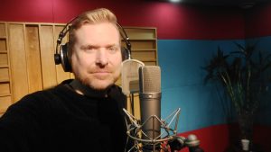 Photo of Todd Kuhns in studio